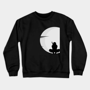 Ninja and The Full Moon Crewneck Sweatshirt